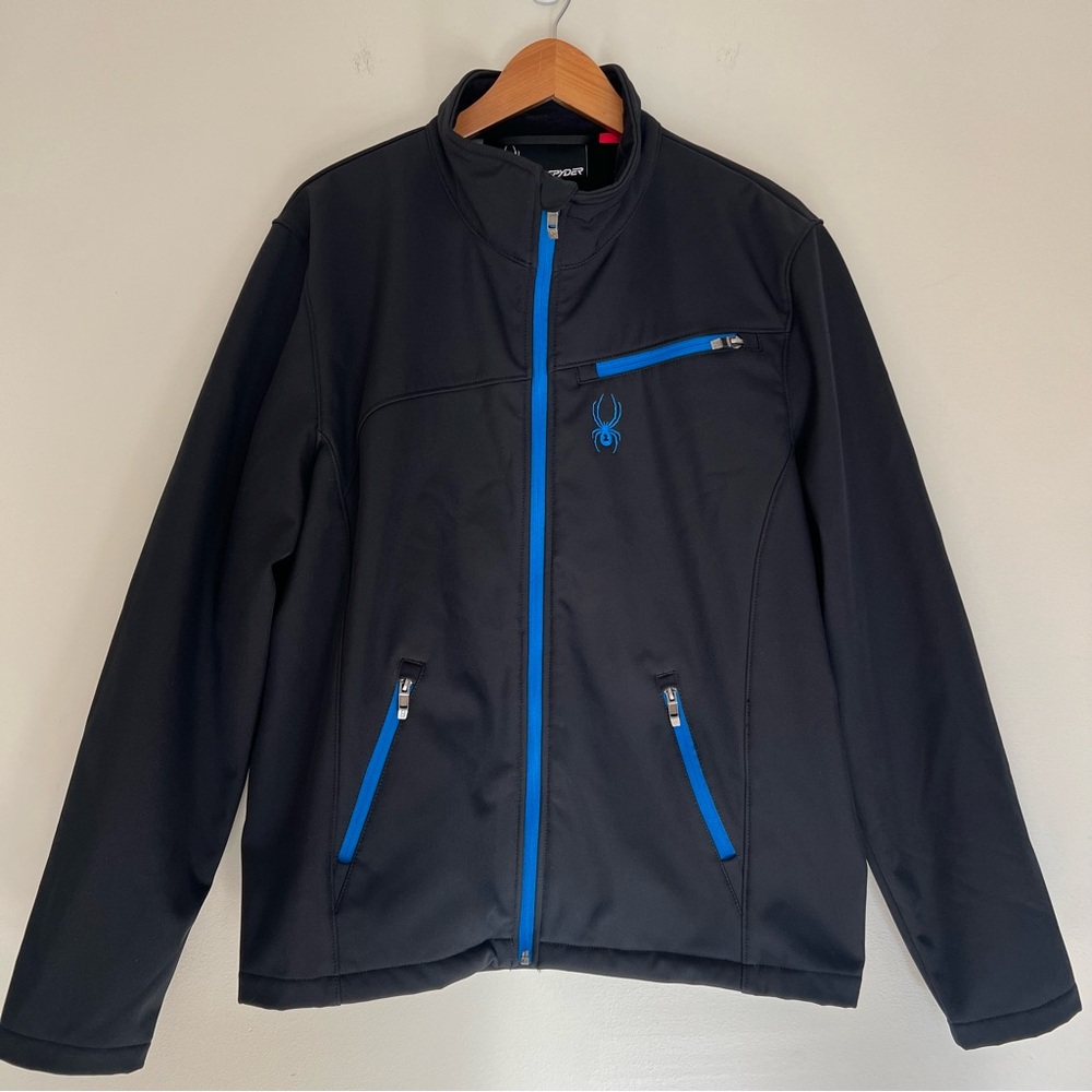 Spyder Men’s Size Large Mid-Weight Full Zip Jacket